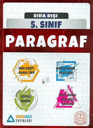 Sıra Dışı 5.Sınıf Paragraf Soru Bankası