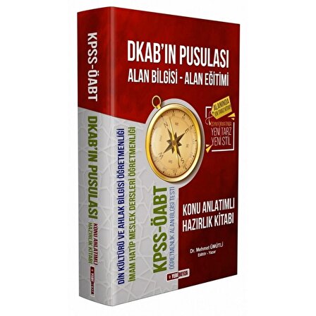 2020 KPSS ÖABT DKAB'ın Pusulası Alan Bilgisi - Alan Eğitimi Konu Anlatımlı Hazırlık Kitabı