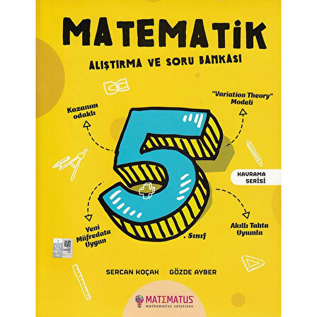 Matematus Yayınları 5. Sınıf Matematik Alıştırma ve Soru Bankası