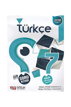 Nitelik Yayınları 7. Sınıf Türkçe Soru Kitabı