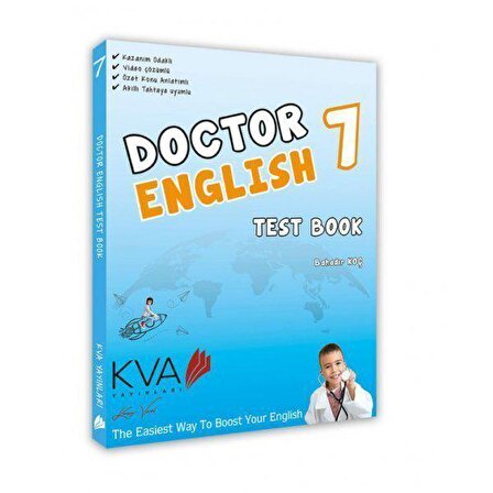 Koray Varol Yayınları 7. Sınıf Doctor English Test Book