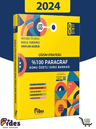 Fides 8.Sınıf %100 Paragraf Konu Özetli Soru Bankası