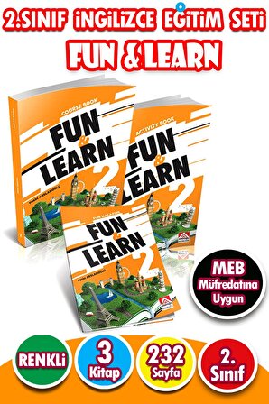 2. Sınıf İngilizce Eğitim Seti FUN & LEARN 