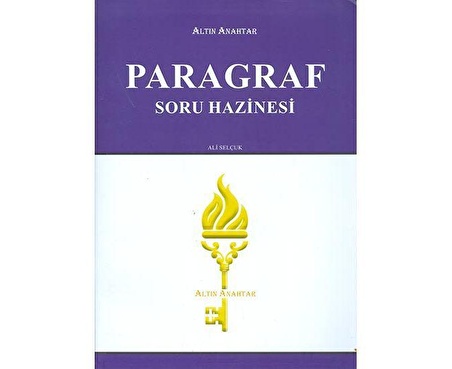 Paragraf Soru Hazinesi Ali Selçuk Altın Anahtar Yayınları