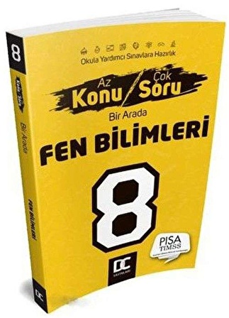 Doğrucevap- 8.Sınıf Fen Bilgisi Konu Anlatımlı  (Az Konu & Çok Soru)