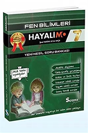 7. Sınıf Hayalimo Fen Bilimleri Soru Bankası Seans Yayınları