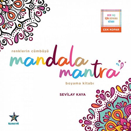 Renklerin Cümbüşü Mandala Mantra Boyama Kitabı | Kozmostar