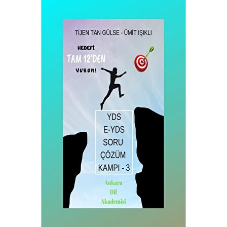 YDS / E-YDS Soru Çözüm Kampı Kitabı - 3 | Ankara Dil Akademisi