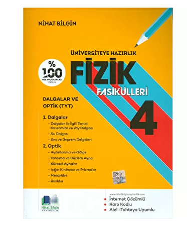 TYT Fizik Fasikülleri-4 Dalgalar ve Optik Nihat Bilgin