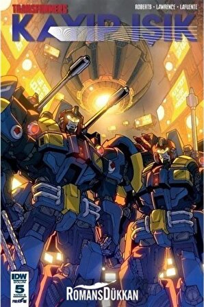 Transformers Kayıp Işık Bölüm 5 (Kapak B)