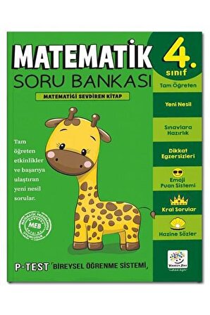 Yükselen Zeka 4. Sınıf Matematik Soru Bankası Matematiği Sevdiren Kitap
