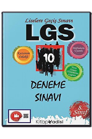 LGS 10 Deneme Sınavı Kitap Vadisi