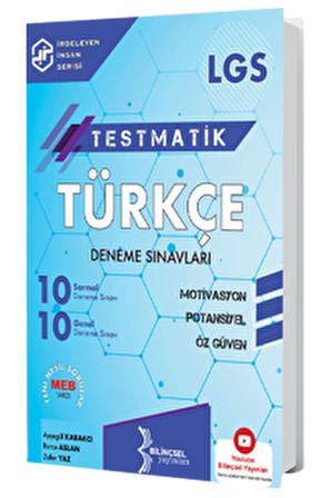 8. Sınıf LGS Testmatik Türkçe Deneme Sınavları