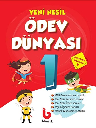 1.SINIF 2.DÖNEM ÖDEV DÜNYASI BİLİMETİK YAYINLARI