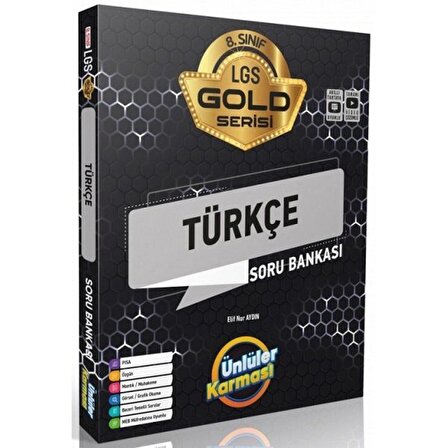 Ünlüler 8. Sınıf LGS Türkçe Ünlüler Karması Gold Soru Bankası
