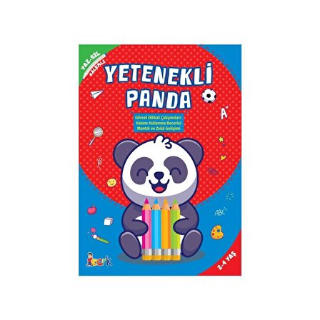 Yetenekli Panda / Yaz Sil Kalemli - Kolektif - Bıcırık Yayınları