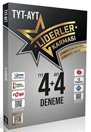 TYT AYT 4+4 Deneme Seti Liderler Karması