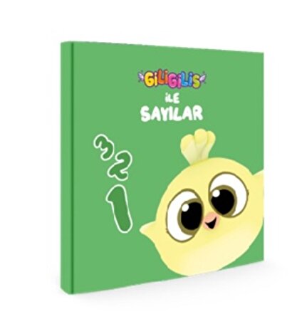 Giligilis ile Sayılar - Eğitici Mini Karton Kitap