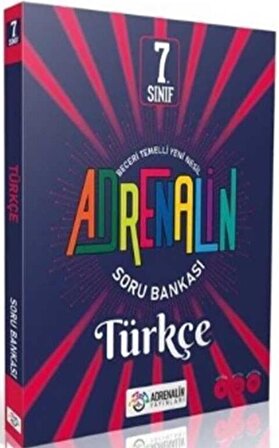 Adrenalin Yayınları 7. Sınıf Türkçe Soru Bankası