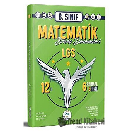 8. Sınıf LGS Matematik 12 li Branş Deneme AV Yayınları / AV Yayınları / Kolektif
