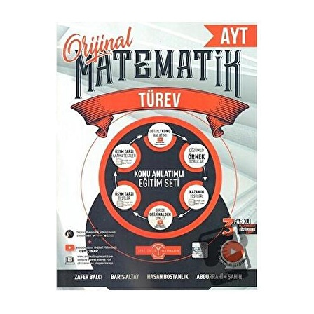 AYT Matematik Türev Konu Anlatımlı / Orijinal Yayınları / Kolektif