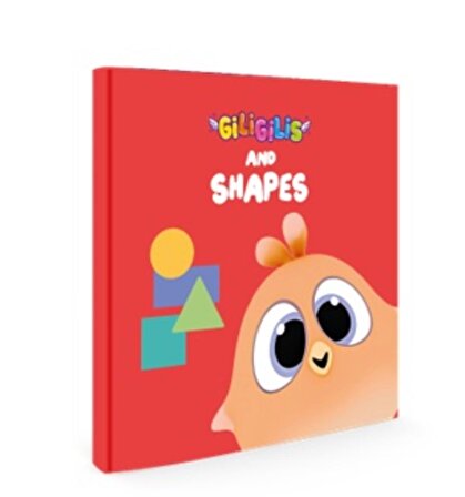 Giligilis and Shapes - İngilizce Eğitici Mini Karton Kitap Serisi