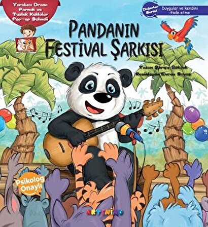 Pandanın Festival Şarkısı Yaratıcı Drama Parmak ve Tuzluk Kuklalar Pop-up Sahneli