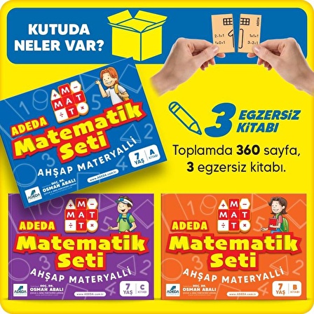 Adeda Matematik Seti 7 Yaş