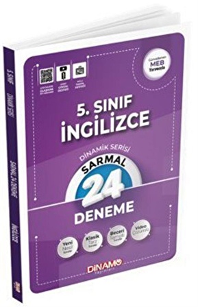 5. Sınıf İngilizce 24'lü Sarmal Deneme / Kolektif