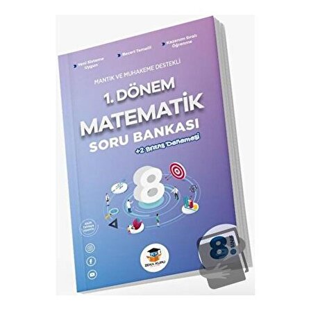 8. Sınıf 1. Dönem Matematik Soru Bankası / Zeka Küpü Yayınları / Kolektif