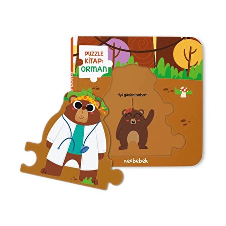 Puzzle Kitap - Orman