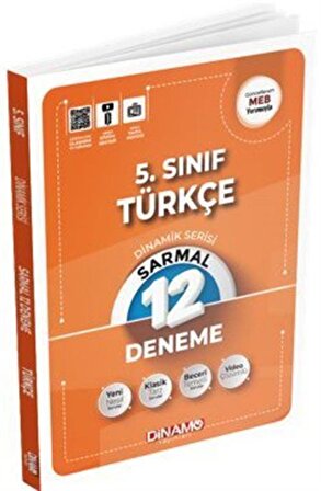 5. Sınıf Türkçe 12'li Sarmal Deneme / Kolektif