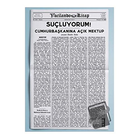 Suçluyorum / Vacilando Kitap / Emile Zola