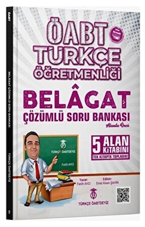 ÖABT Türkçe Öğretmenliği Belagat Soru Bankası Çözümlü