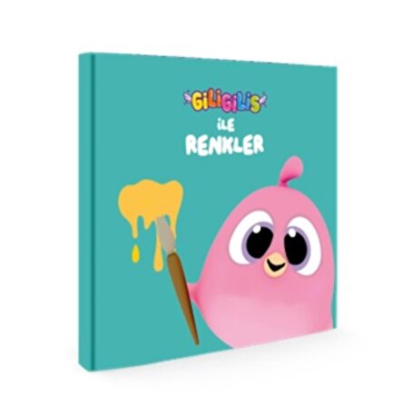Giligilis ile Renkler - Eğitici Mini Karton Kitap