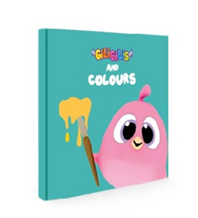 Giligilis and Colours - İngilizce Eğitici Mini Karton Kitap