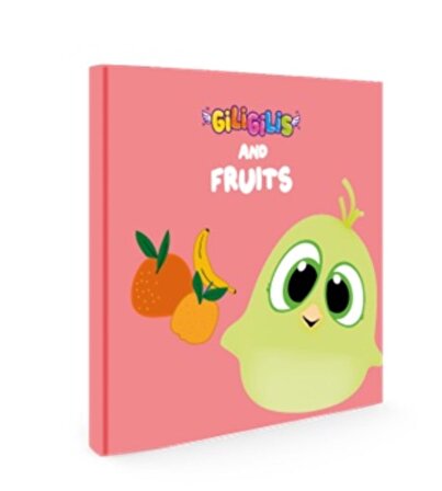 Giligilis and Fruits - İngilizce Eğitici Mini Karton Kitap