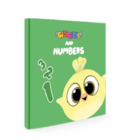 Giligilis and Numbers - İngilizce Eğitici Mini Karton Kitap