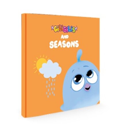 Giligilis and Seasons - İngilizce Eğitici Mini Karton Kitap