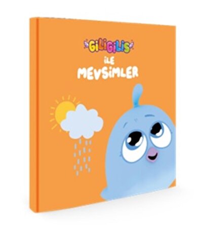Giligilis ile Mevsimler - Eğitici Mini Karton Kitap Serisi