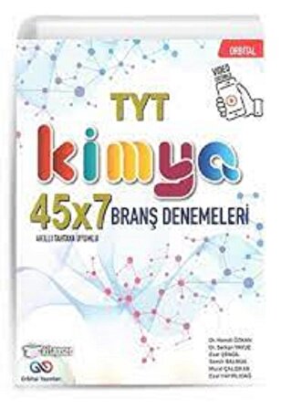 TYT Kimya 45 x 7 Branş Denemeleri Orbital Yayınları