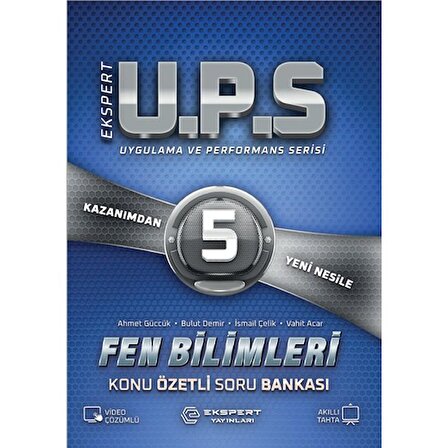 5. Sınıf UPS Fen Bilimleri Konu Özetli Soru Bankası