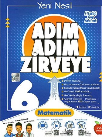 Newton Yayınları 6.Sınıf Matematik Adım Adım Zirveye Soru Bankası