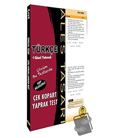 ALES Türkçe Yaprak Test / Tasarı Yayıncılık / Kolektif