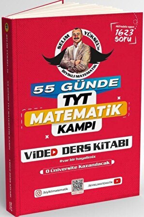 55 Günde TYT Matematik Kampı Video Ders Kitabı