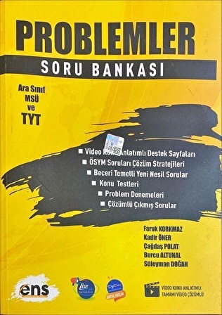 TYT Problemler Soru Bankası ENS Yayıncılık