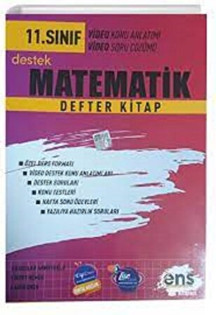 11. Sınıf Matematik Destek Defterim ENS Yayıncılık