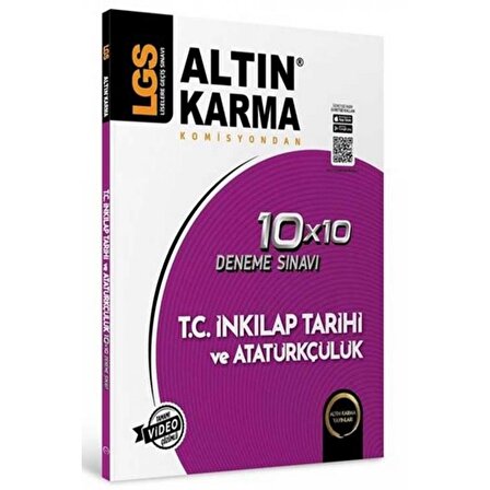 Altın Karma Lgs T.c. İnkılap Tarihi Ve Atatürkçülük 10x10 Branş Deneme