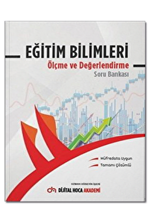 2022 KPSS Eğitim Bilimleri Ölçme ve Değerlendirme Tamamı Çözümlü Soru Bankası Dijital Hoca Akademi