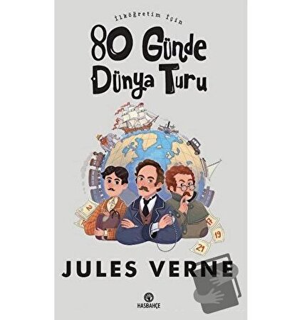 İlköğretim İçin 80 Günde Dünya Turu / Hasbahçe / Jules Verne